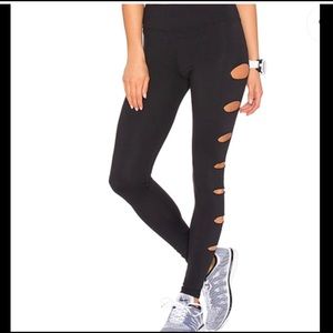 Lovers + Friends Cut-out Workout Leggings